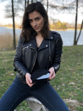 Logotrade mainostuotet kuva: MARS PRO puuvillanaamari (koko M), jossa on tasku ja HEPA-suodatin. 1380165