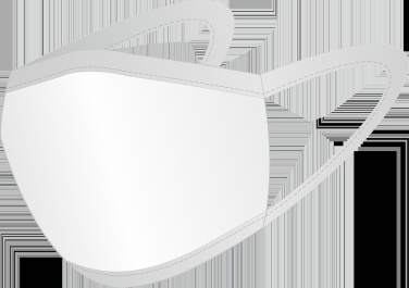 Logotrade mainoslahjat ja liikelahjat tuotekuva: MARS puuvillanaamari (koko L) 1569165