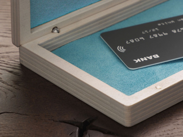 Logotrade mainoslahja tuotekuva: Puinen setelilaatikko 1816121