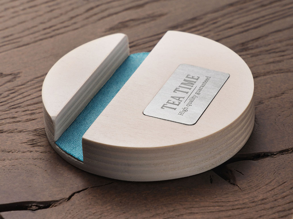 Logotrade mainoslahjat kuva: Puinen puhelinteline 1833121