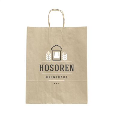 Logo trade liikelahjat tuotekuva: Leaf It Bag kierrätetty ruohopaperi (90 g/m²) M