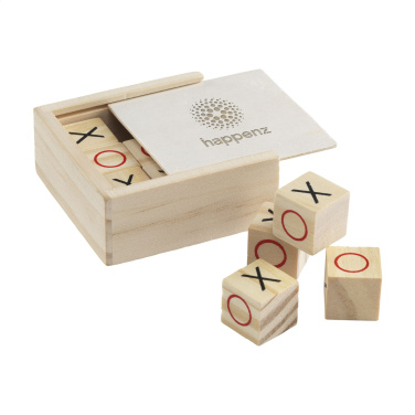 Logotrade mainoslahja tuotekuva: Tic Tac Toe Peli Bamboo