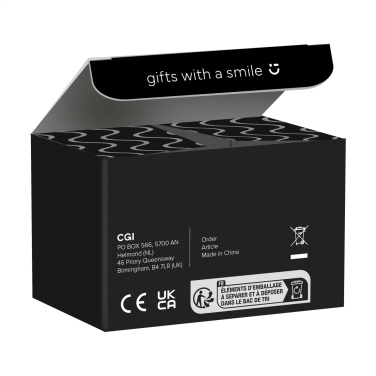 Logo trade mainoslahja kuva: Sensi TWS langattomat nappikuulokkeet latauskotelossa