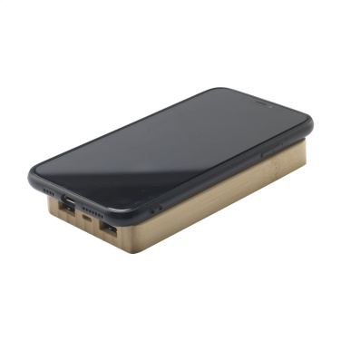 Logo trade liikelahjat tuotekuva: Solar Powerbank 8000+ langaton laturi