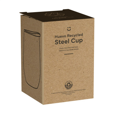 Logo trade liikelahjat tuotekuva: Huevo RCS Recycled Steel Cup 350 ml lämpökuppi