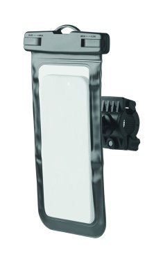 Logotrade mainostuote tuotekuva: Pyörän mobiilitelinekotelo PVC:tä