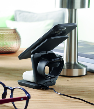 Logo trade liikelahjat mainoslahjat kuva: 3in1 taitettava latausasema