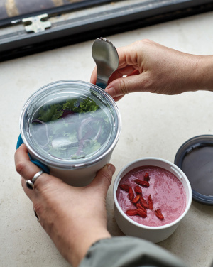 Logotrade mainostuote tuotekuva: Musta+Blum Original lounaslaatikko