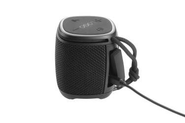 Logo trade mainoslahja ja liikelahja tuotekuva: Bluetooth-kaiutin HERMON Schwarzwolf