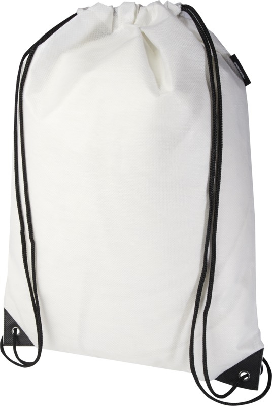 Logo trade mainoslahja ja liikelahja tuotekuva: Evergreen GRS-kierrätetty nyörisulkimellinen kuitukangaskassi 5 l