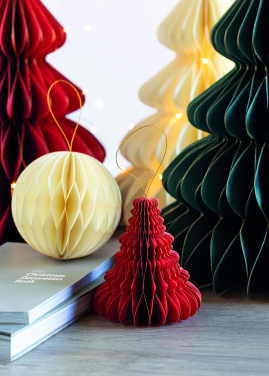 Logotrade mainostuote tuotekuva: Paperinen joulukuusen koriste