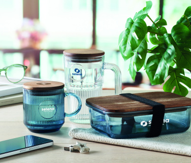 Logo trade mainoslahjat tuotekuva: Uurrettu lasimuki 300ml