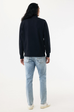 Logotrade mainoslahja ja liikelahja kuva: IQONIQ Elgon -vetoketjullinen collegepaita kierrätyspuuvilla