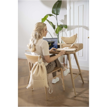 Logotrade liikelahjat kuva: Bear GRS-kierrätetty kiristysnyörilllinen reppu, 9 l