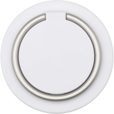 Logotrade liikelahja tuotekuva: Albali kierrätetystä muovista valmistettu magneettinen puhelinteline rengasjalustalla