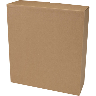 Logotrade liikelahja tuotekuva: Illuminate 650 ml:n RCS-kierrätetty, ruostumattomasta teräksestä valmistettu kaksiseinämäinen vesipullo, jossa on kolmiosainen kansisetti