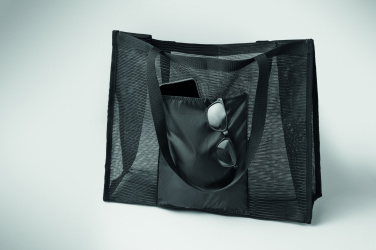 Logo trade liikelahjat mainoslahjat kuva: RPET-verkkokassi