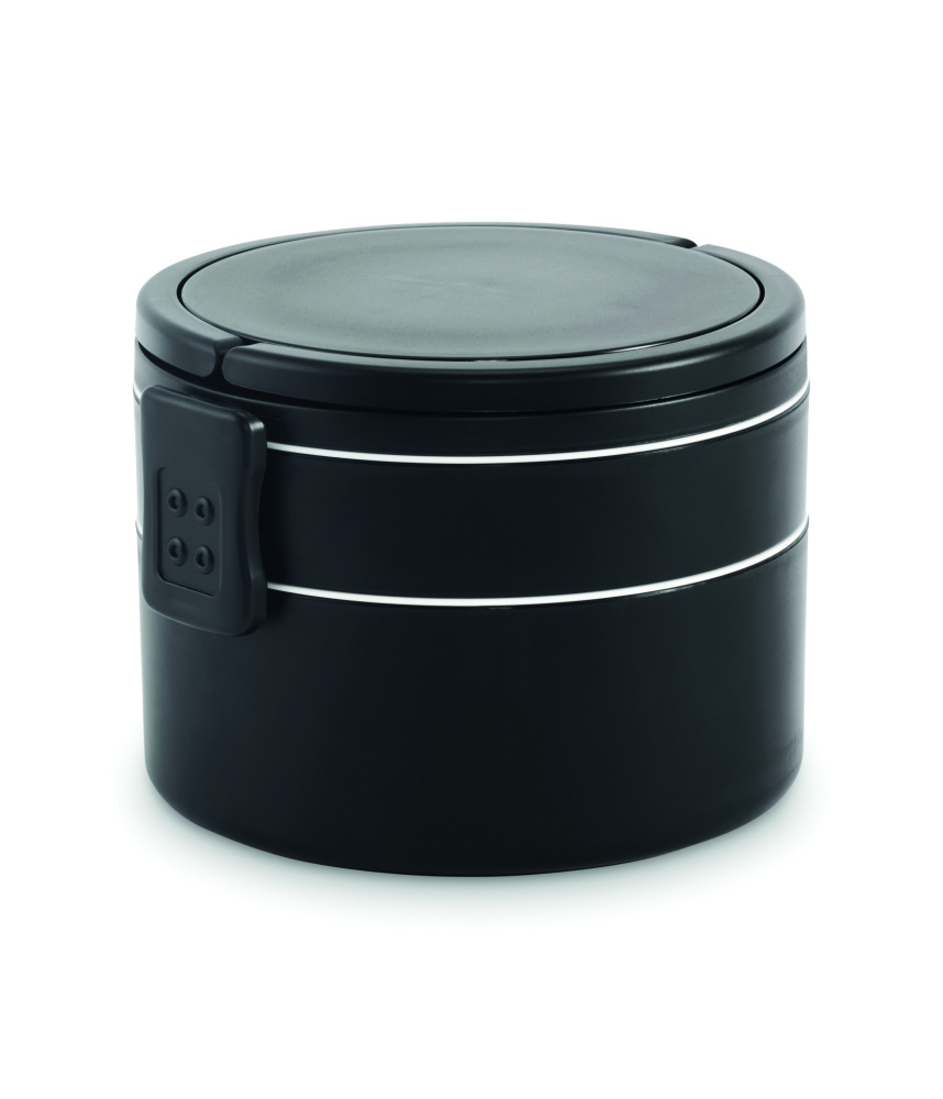 Logo trade mainoslahja kuva: Kaksikerroksinen lounasrasia