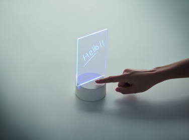 Logo trade mainoslahja kuva: Valaistu LED-muistitaulu