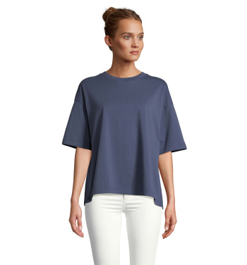 Logo trade mainostuote kuva: BOXY DAMEN T-SHIRT OVERSIZE