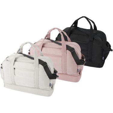 Logotrade mainostuotet kuva: Puffer GRS-kierrätetty duffelilaukku eristetyllä pohjalla, 30 L