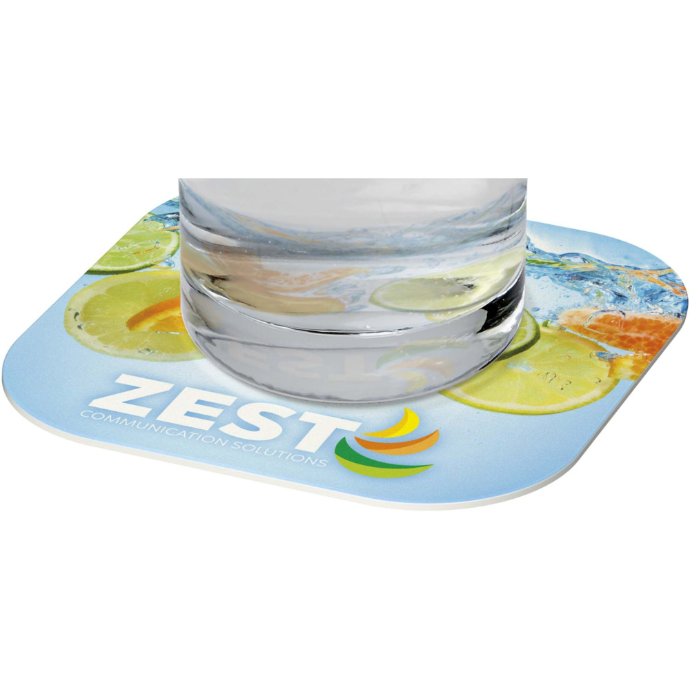 Logo trade mainoslahjat tuotekuva: Lumin nelikulmainen lasinalunen