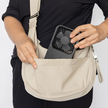 Logotrade mainoslahja tuotekuva: Aervina RCS-kierätysmuovinen ladattava tuuletin