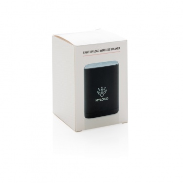 Logotrade reklaminiai produktai nuotrauka: Šviečiantis logotipas belaidis garsiakalbis