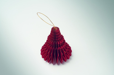 Logotrade dovana nuotrauka: Kalėdinių eglučių pakabukas iš popieriaus