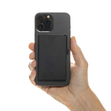 Logotrade reklaminiai produktai nuotrauka: Standartinis aliuminio RFID magnetinis telefono kortelių dėklas