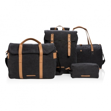 Logotrade biznesa dāvanas foto: Audekla ceļojumu/nedēļas nogales soma bez PVC