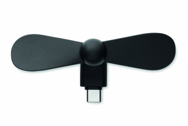 Logotrade korporatīvās dāvanas foto: Pārnēsājams USB-C ventilators