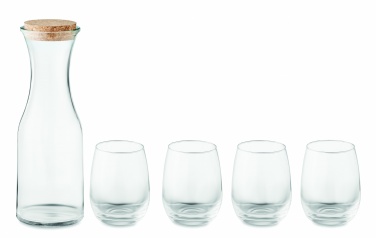 Logotrade dāvanas foto: Pārstrādāta stikla dzēriena komplekts
