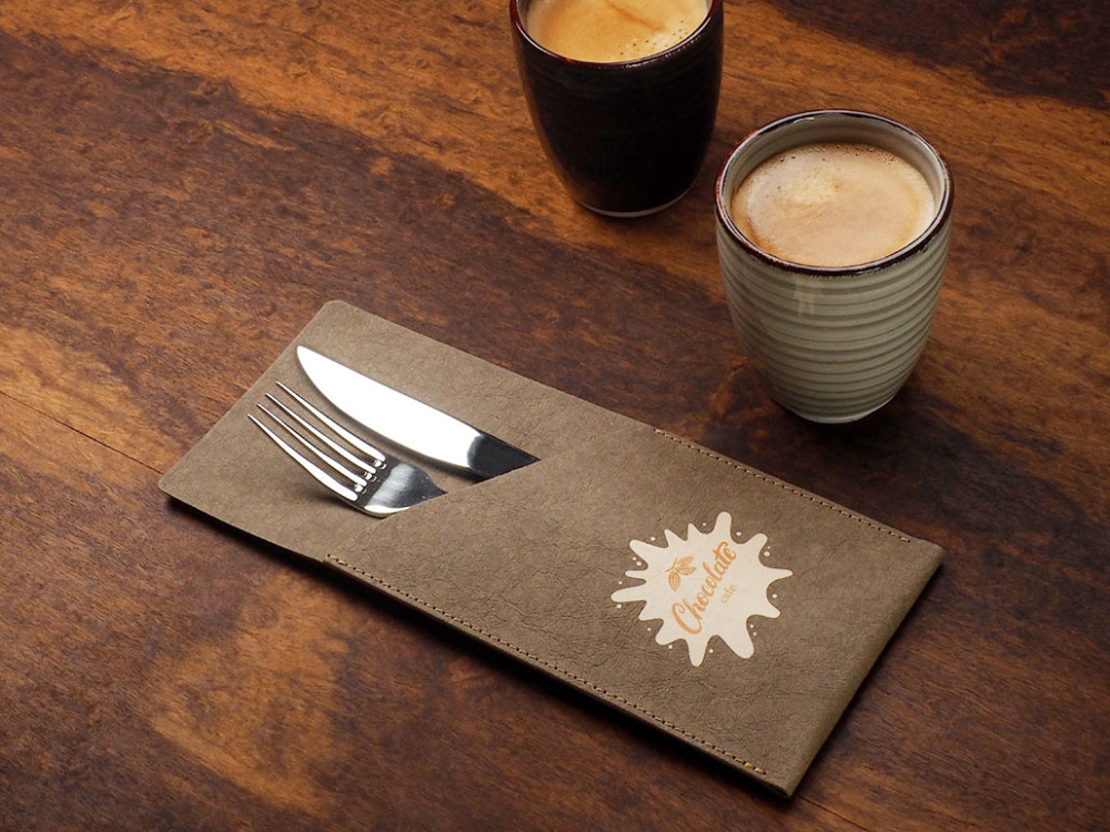 Logotrade logo dāvanas foto: Galda piederumu apvalks 1598106