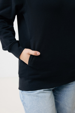 Logotrade korporatīvās dāvanas foto: Iqoniq Yengo pārstrādāta kokvilnas kapuce ar sānu kabatām