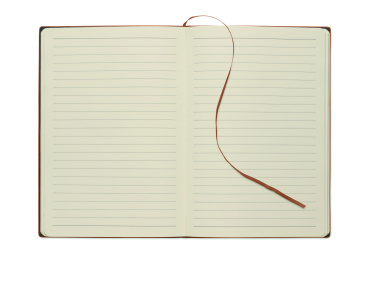 Logotrade ziemassvētku dāvanas foto: A5 piezīmju grāmatiņa dūmakainā PU audumā