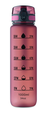 Logotrade logo dāvanas foto: Sporta ūdens pudele RPET 1L