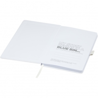 Лого трейд pекламные cувениры фото: Блокнот Honua форматом A5 из переработанной бумаги с обложкой из переработанного ПЭТ