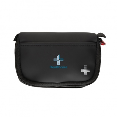 Логотрейд pекламные подарки картинка: RCS переработанный нубук PU сумка аптечка первой помощи пересылаемая