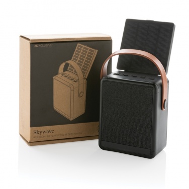 Логотрейд pекламные подарки картинка: Солнечный динамик Skywave RCS из переработанного пластика 12 Вт