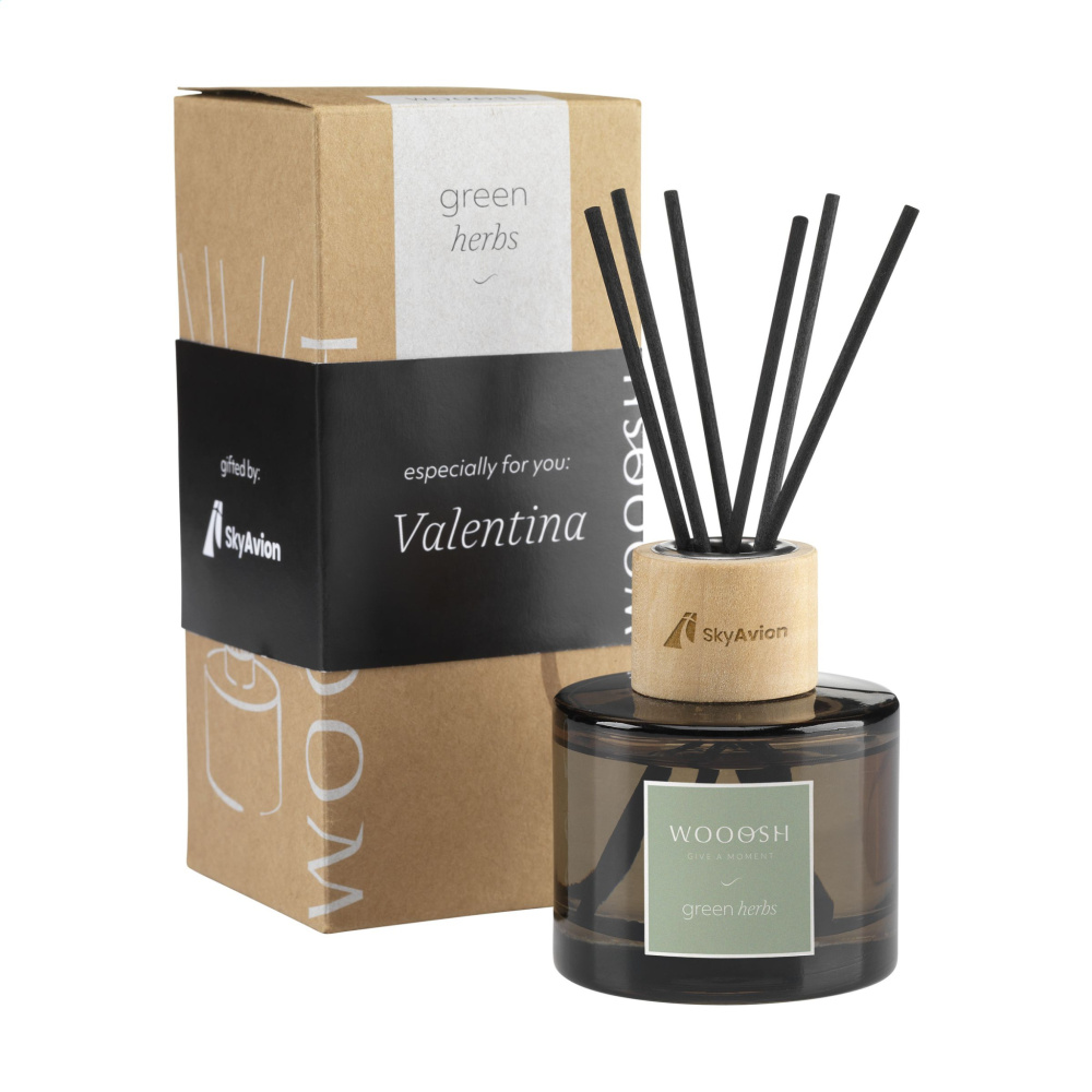 Лого трейд pекламные cувениры фото: Ароматические палочки Wooosh Green Herbs