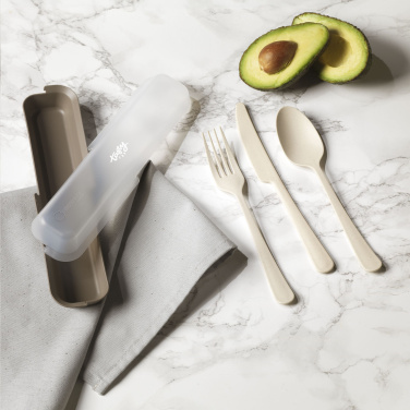 Логотрейд pекламные продукты картинка: Набор столовых приборов для отдыха на природе из 3 предметов