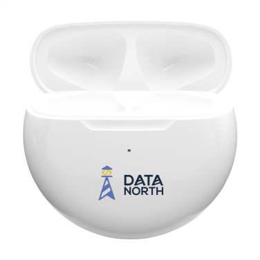 Логотрейд pекламные cувениры картинка: Беспроводные наушники Calypso RCS Recycled