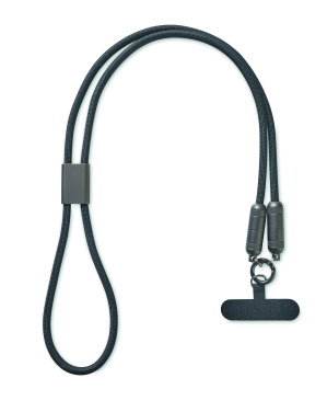 Лого трейд pекламные подарки фото: 60W phone holder lanyard cable