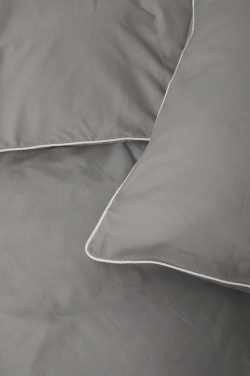 Лого трейд pекламные подарки фото: Постельное белье VINGA Marston OCS из органического хлопка, комплект из 4 шт.