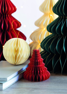 Логотрейд pекламные продукты картинка: Christmas paper tree hanger