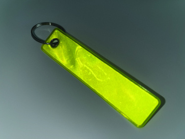Лого трейд pекламные подарки фото: Reflective key ring in PVC