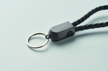 Логотрейд pекламные подарки картинка: Key ring loop cable type-C