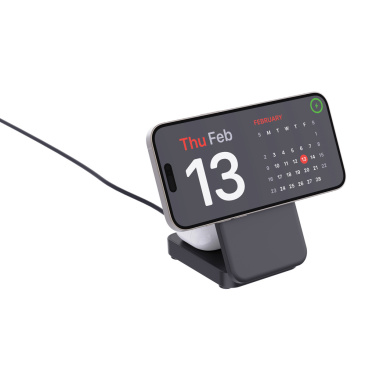 Лого трейд pекламные подарки фото: Магнитное зарядное устройство Urban Vitamin Arcadia RCS из пластика 15 Вт 3-в-1