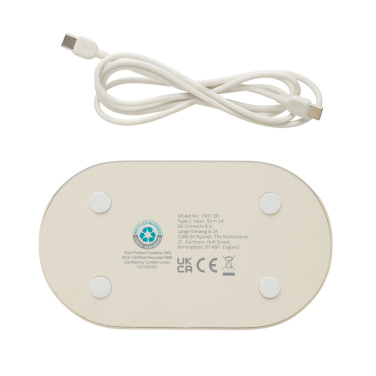 Логотрейд pекламные продукты картинка: Будильник с белым шумом LumaRise RCS из переработанного пластика